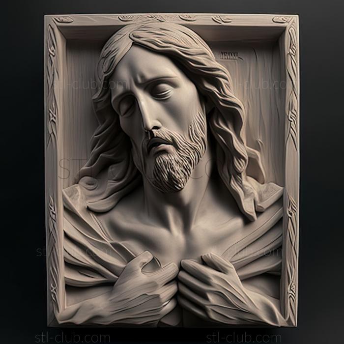 3D model st jesus (STL)